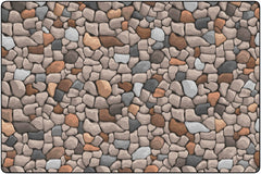 CHILDCRAFT - CARPETS - ROCK PICTURE PHOTOFUN - RECTANGLE - 6 FT X 9 FT - SPECIFY CARPET COLOR