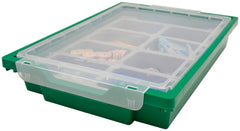 GRATNELLS TRANSLUCENT CLIP ON LID FOR F SIZED TRAYS - PACK OF 8