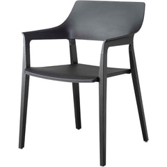 CHAIR - STACK - PLASTIC - BLK 42959