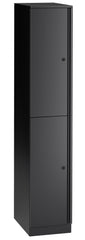 LOCKER - 12 INW - DOUBLE - BLACK 01913