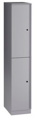 LOCKER - 12 IN - DOUBLE - SILVER 01914
