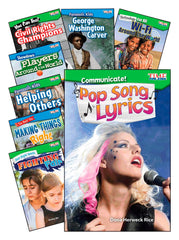 BOOKS - TIME FOR KIDS INFO TEXT - SET B SET OF 8 GR 2-3