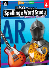 WORKBOOK 180 DAYS SPELLING/WORD STUDY GR 4