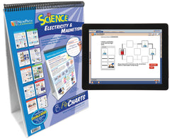 FLIP CHART + ONLINE ELECTRICITY AND MAGNETISM MS/HS