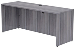 CREDENZA - CLASSROOM SELECT - CREDENZA SHELL - 71 W X 23-3/5 D X 29-1/2 H IN - WEATHERED CHARCOAL COLOR