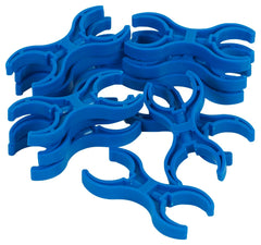 DOUBLE CLAWS - 3-1/2 X 1-5/8 X 1/2 INCHES - BLUE SET OF 12