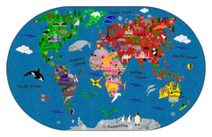 FLAGSHIP CARPETS - WORLD TRAVELER - 6 FT X 8 FT 4 IN RECTANGLE - PRIMARY