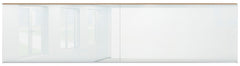 MOORECO GLASS WALL BOARD - LISO GLASS WALL - 4X16 - GLOSS WHITE