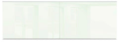 MOORECO GLASS WALL BOARD - FLUENT GLASS WALL OFFICE SERIES - 4X12 - GLOSS WHITE