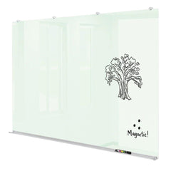 MOORECO GLASS WALL BOARD - RAPPORT GLASS WALL - 4X8 - GLOSS WHITE