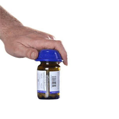 DYCEM NON-SLIP CONE-SHAPED BOTTLE OPENER - BLUE