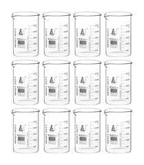 BEAKER HEAVY DUTY GLASS 250ML PK12