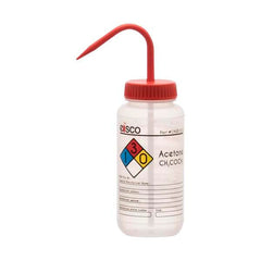 WASH BOTTLE ACETONE 500ML 4 COLOR