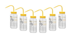 WASH BOTL ISOPROPANOL 500ML 2 COLOR PK6