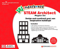 WONDERBOARD STEAM ARCHITECT MAGNET SET