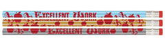PENCILS AWARD EXCELLENT WORK PACK OF 12
