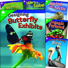 BOOKS SMITHSONIAN ANIMALS AND ECOSYSTEMS GR 4-5 SET OF 6