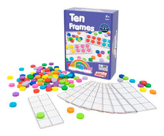 TEN FRAMES RAINBOW SET