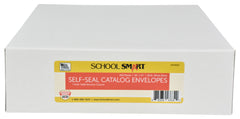 ENVELOPE KWIK TAK 10X13 IN 28 LB WHITE SCHOOL SMART BX OF 100