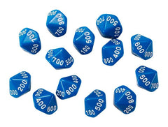 DICE 10-SIDED PLACE VALUE HUNDREDS SET OF 12