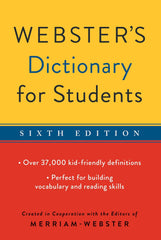 DICTIONARY WEBSTERS FOR STUDENTS - SIXTH EDITION