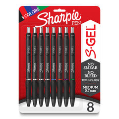 PEN SHARPIE GEL 0.7 MM FASHION ASST SET OF 8