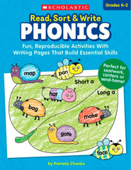 WORKBOOK READ SORT AND WRITE PHONICS