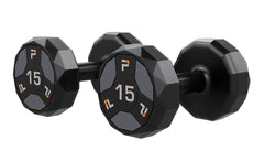 URETHANE DUMBBELLS - PAIR - 15 LBS