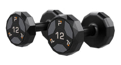URETHANE DUMBBELLS - PAIR - 12 LBS