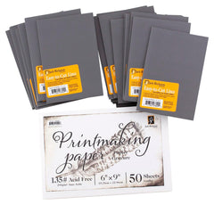 PRINTMAKING CLASSROOM SET 74 PIECES