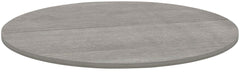 CLASSROOM SELECT - TOP CONFERENCE TABLE ROUND WEATHERED CHARCOAL