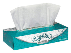 TISSUE FACIAL ANGEL SOFT 100 CT CASE OF 30 GPC48580CT