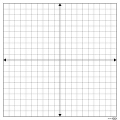 DEMONSTRATION MAGNETIC DRY-ERASE COORDINATE GRID