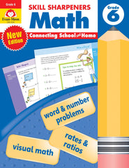 WORKBOOK - SKILL SHARPENERS MATH GRADE 6