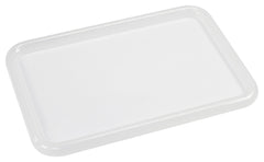 SCHOOL SMART STORAGE BIN NON-SNAP ON LID - 8 X 12-3/8 INCHES - CLEAR - EACH