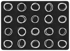 FLAGSHIP CARPETS - CIRCLE SAMPLER - 6 FT X 8 FT 4 IN RECTANGLE