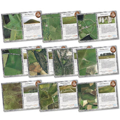 Desk Mats-Stone-Iron Age Set10