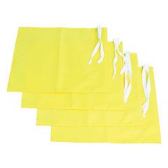 Football Corner Flags Yellow Pk 4