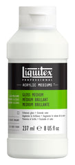 PAINT ADDITIVE LIQUITEX GLOSS MEDIUM 8 OZ