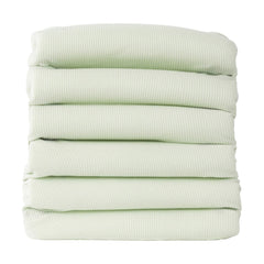 BLANKET CRIB THERMASOFT COTTON KNIT MINT PACK OF 6