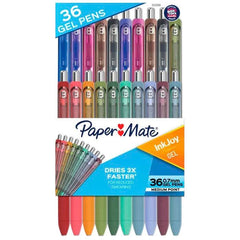 PEN PAPERMATE INKJOY GEL 0.7 MM ASST SET OF 36