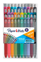PEN PAPERMATE INKJOY GEL 0.7 MM ASST SET OF 30