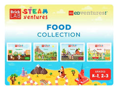 BRICKLAB STEAMVENTURES FOOD COLLECTION 10-STUDENT BUNDLE GR K-1