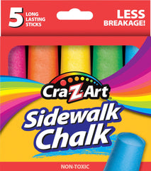 CHALK SIDEWALK CRAZY ART SET OF 5