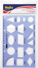 TEMPLATE DRAFTING GEOMETRY SHAPES HELIX