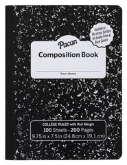 PPR COMP BOOK HRD CVR 9.75X7.5 CR DRY ERAS 100 SHT