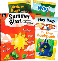 BOOKS - LEARN-AT-HOME - SUMMER READING BUNDLE GRADE K - 5-BOOK SET