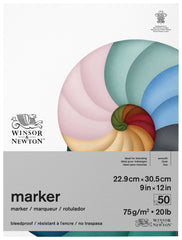 PAD MARKER W AND N 9X12 IN 20 LB 50 SHTS