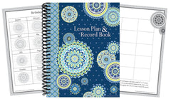 LESSON PLAN AND REC BK BL HRMNY 8-1/2 X 11