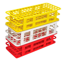 FOLD AND SNAP TUBE RACK 16MM 60-PLACE YELLOW